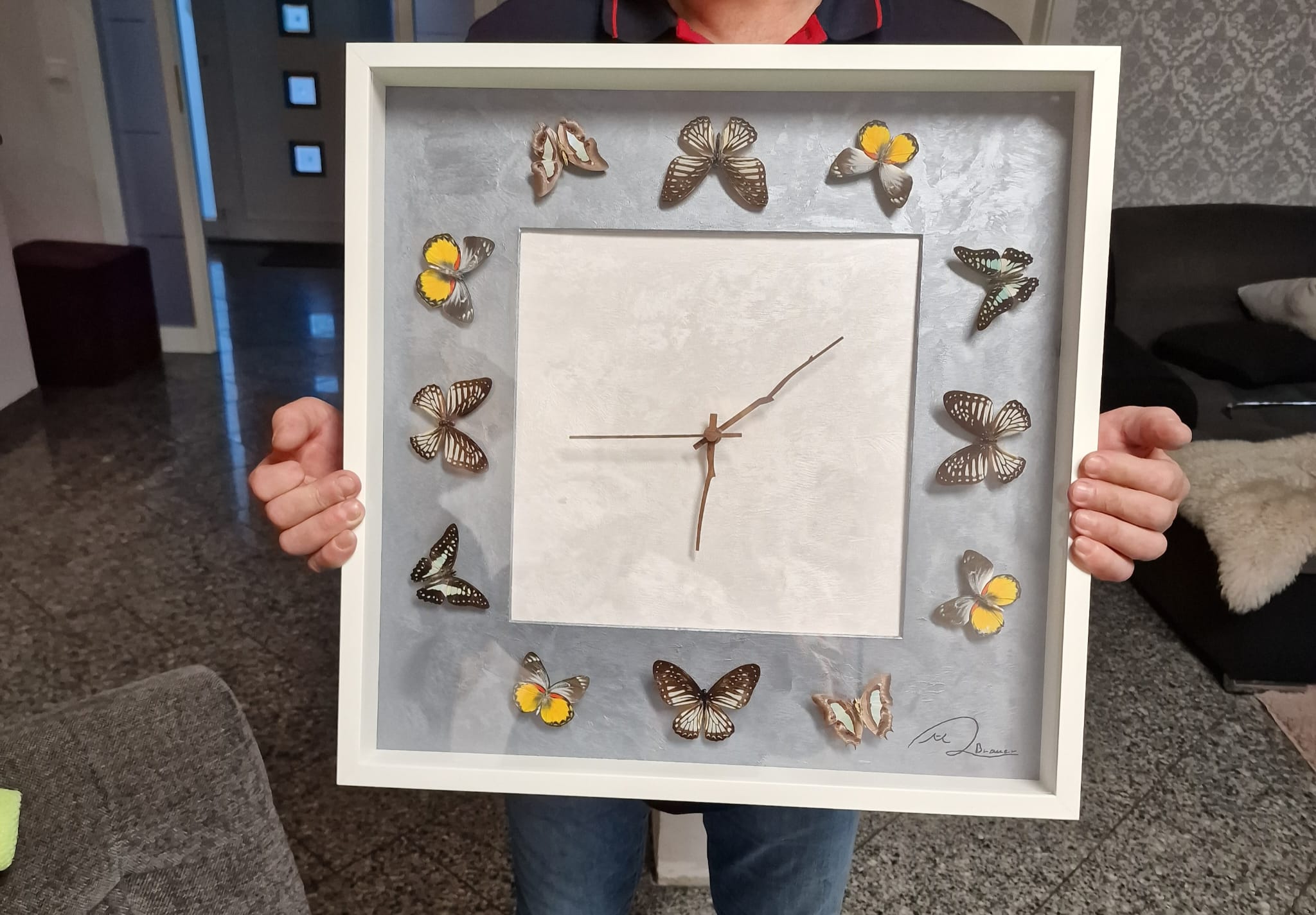 Living-Insect Wanduhr Lifestyle